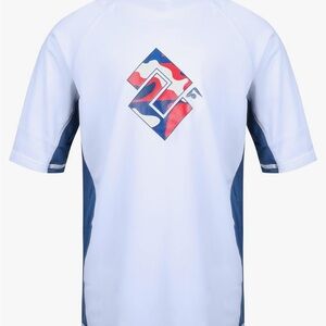 Kanu Surf White and Navy Graphic Tee